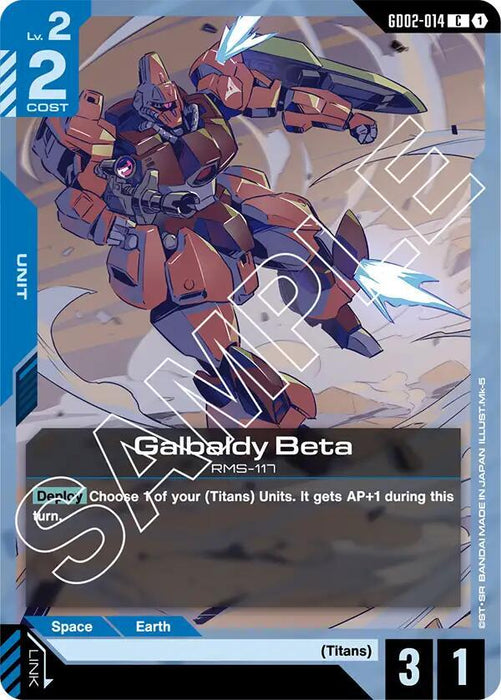 Galbaldy Beta - Dual Impact (GD02-014)