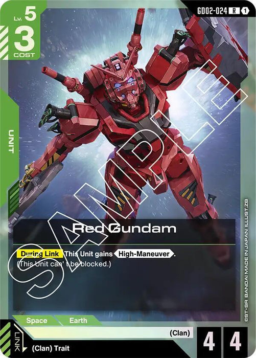 Red Gundam - Dual Impact (GD02-024)