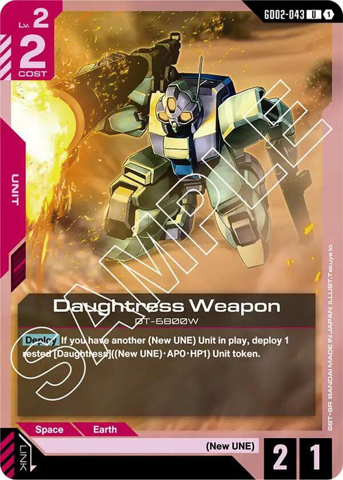 Daughtress Weapon - Dual Impact (GD02-043)