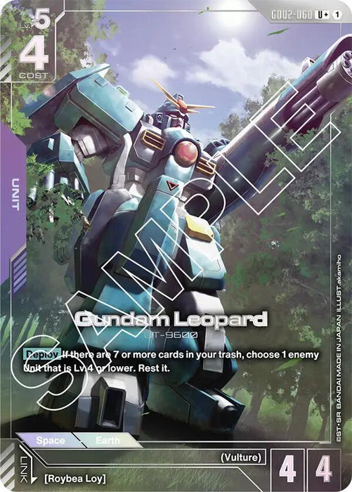 Gundam Leopard (U+) - Dual Impact (GD02-060)