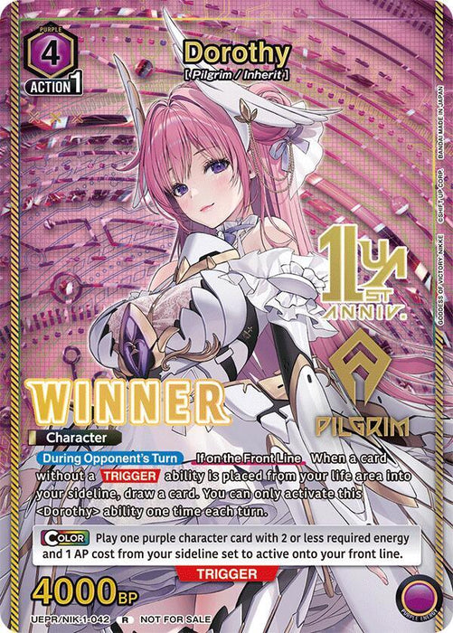 Dorothy (Winner) - Union Arena Promotion Cards (UEPR)