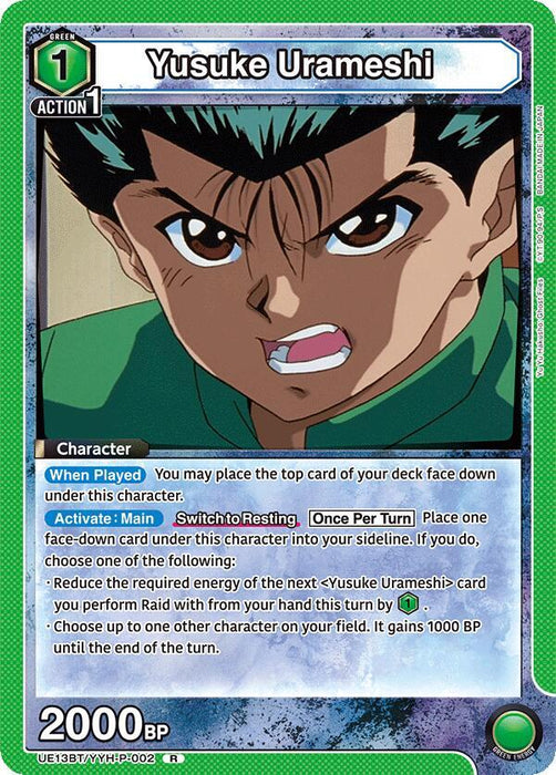 Yusuke Urameshi (P-002) - UE13BT: Yu Yu Hakusho: Ghost Files (UE13BT)