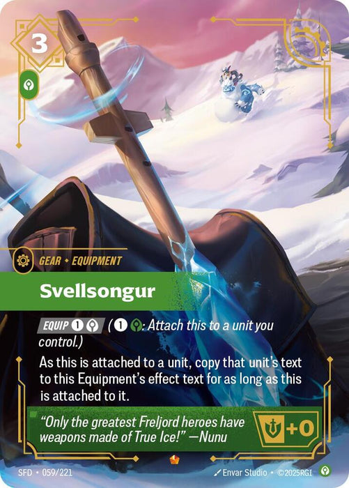 Svellsongur - Spiritforged (SPF) (059/221)