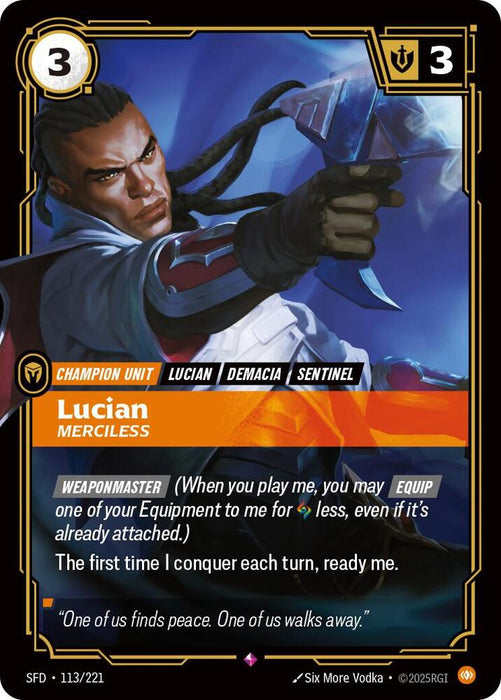 Lucian - Merciless - Spiritforged (SPF) (113/221)