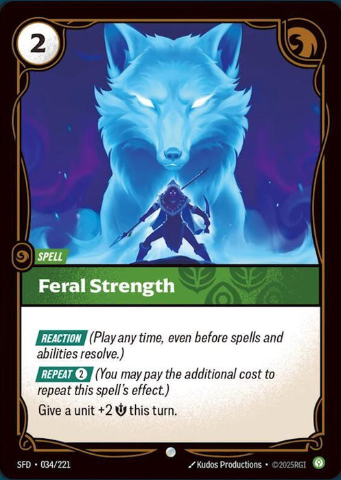 Feral Strength - Spiritforged (SPF) (034/221)