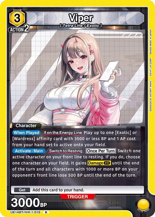 Viper (015) - UE14BT: GODDESS OF VICTORY: NIKKE (UE14BT)