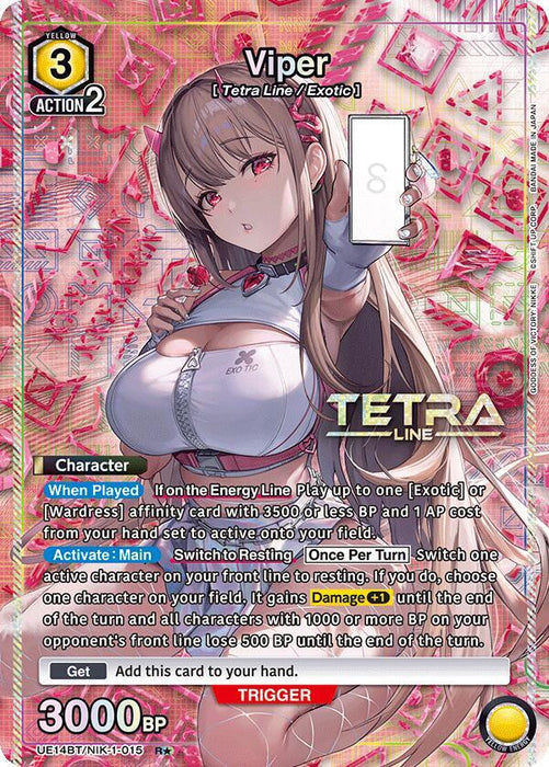 Viper (015) (R*) - UE14BT: GODDESS OF VICTORY: NIKKE (UE14BT)
