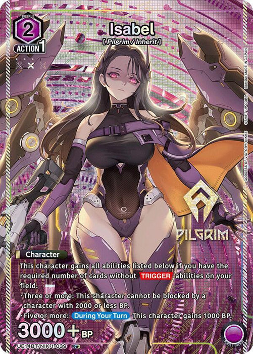 Isabel (039) (R*) - UE14BT: GODDESS OF VICTORY: NIKKE (UE14BT)