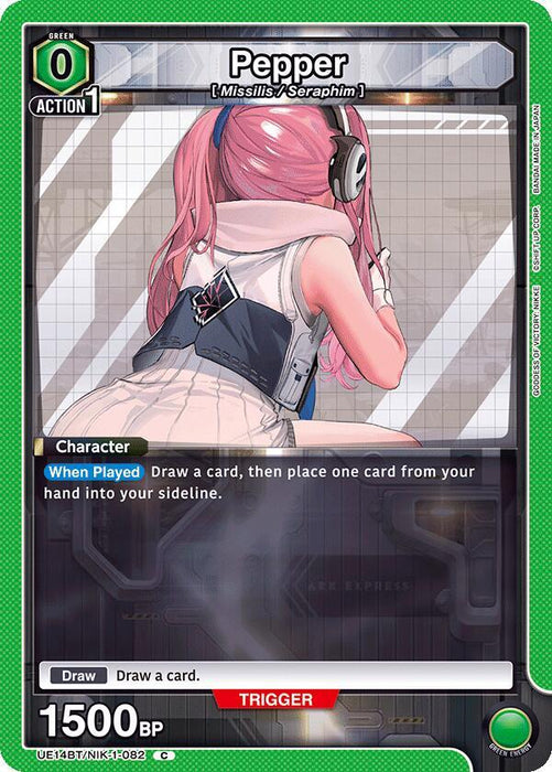 Pepper (082) - UE14BT: GODDESS OF VICTORY: NIKKE (UE14BT)