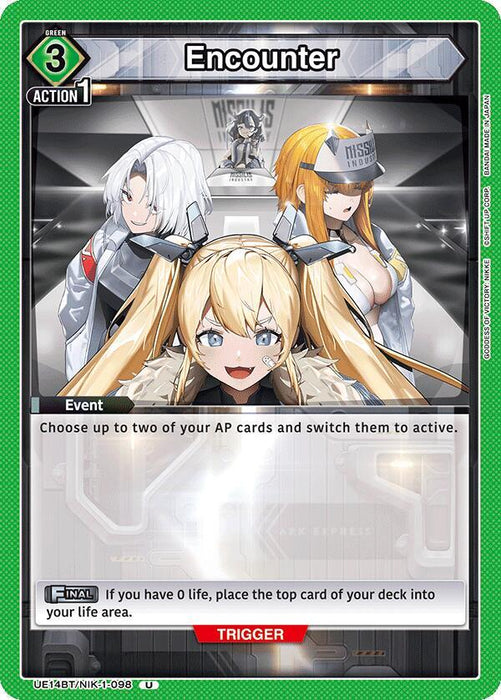 Encounter (098) - UE14BT: GODDESS OF VICTORY: NIKKE (UE14BT)