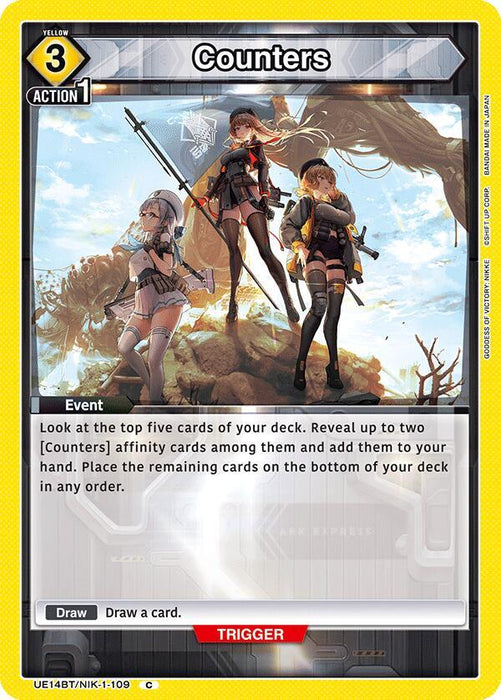 Counters (109) - UE14BT: GODDESS OF VICTORY: NIKKE (UE14BT)