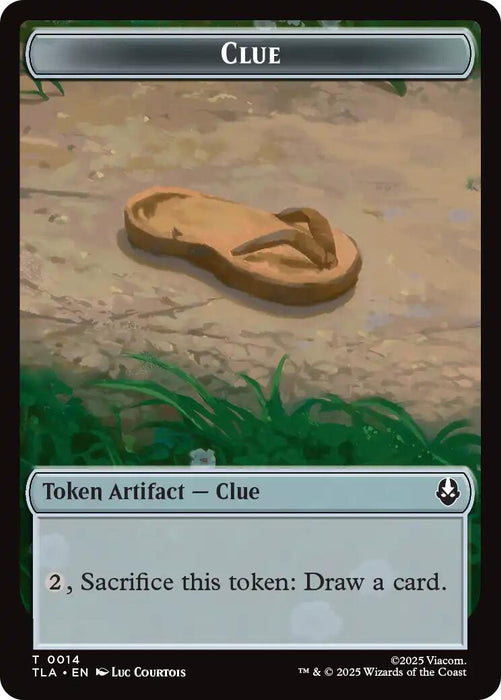 Ally (0005) // Clue (0014) Double-Sided Token [Avatar: The Last Airbender Tokens]
