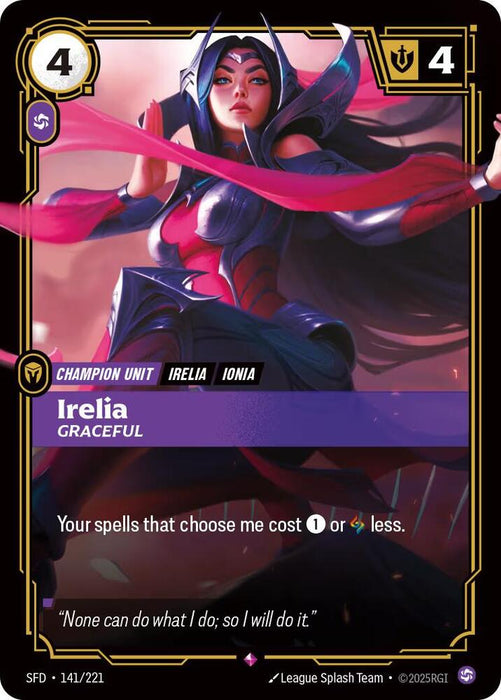 Irelia - Graceful - Spiritforged (SPF) (141/221)