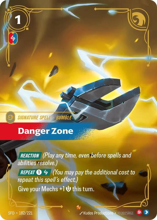 Danger Zone - Spiritforged (SPF) (182/221)