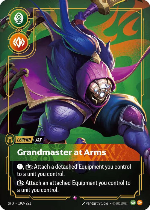 Jax - Grandmaster At Arms - Spiritforged (SPF) (193/221)