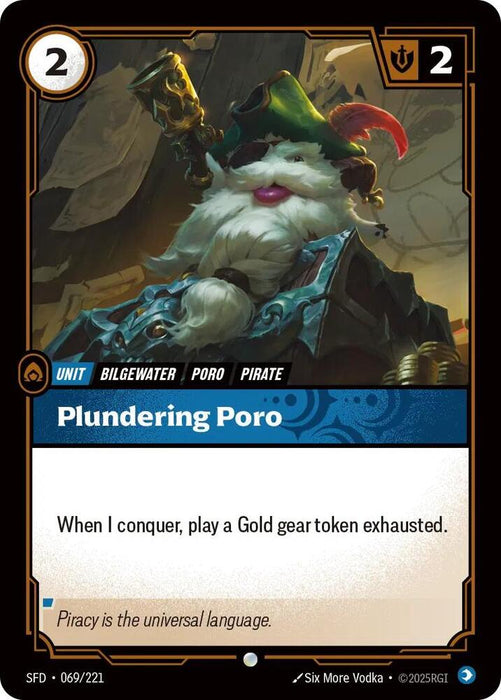 Plundering Poro - Spiritforged (SPF) (069/221)