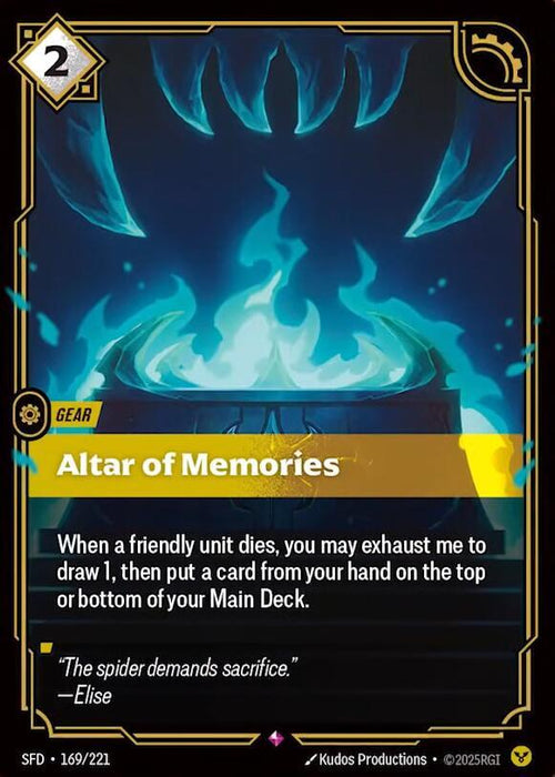 Altar of Memories - Spiritforged (SPF) (169/221)