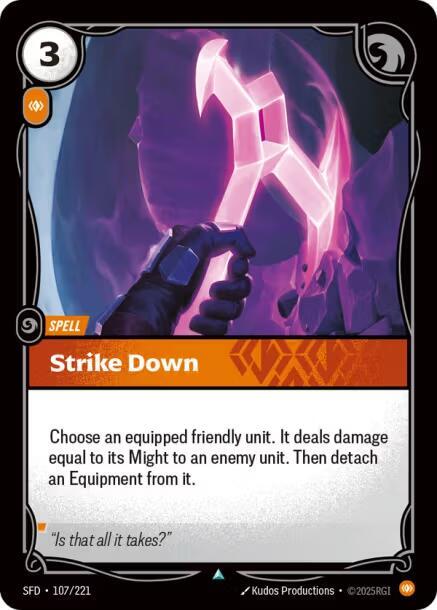 Strike Down - Spiritforged (SPF) (107/221)
