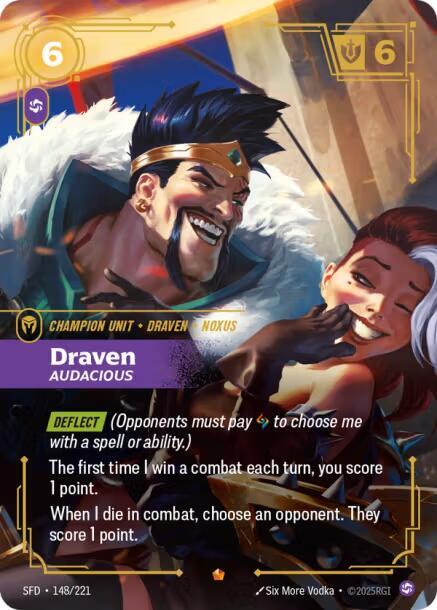 Draven - Audacious - Spiritforged (SPF) (148/221)