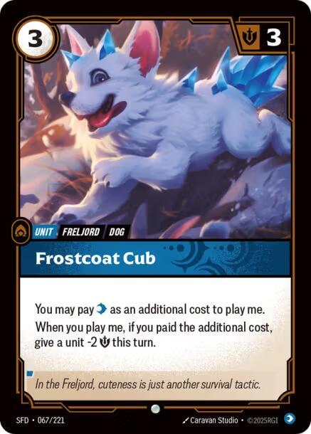 Frostcoat Cub - Spiritforged (SPF) (067/221)
