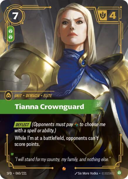Tianna Crownguard - Spiritforged (SPF) (060/221)