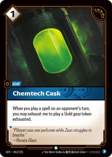 Chemtech Cask - Spiritforged (SPF) (063/221)