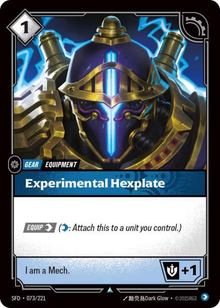 Experimental Hexplate - Spiritforged (SPF) (073/221)
