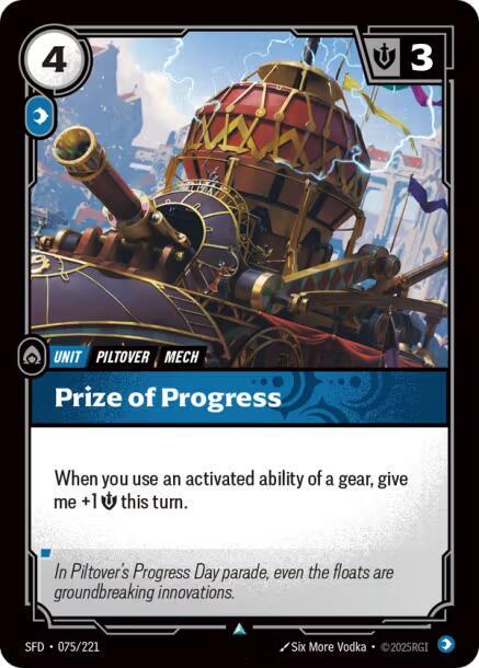 Prize of Progress - Spiritforged (SPF) (075/221)