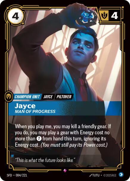 Jayce - Man of Progress - Spiritforged (SPF) (084/221)