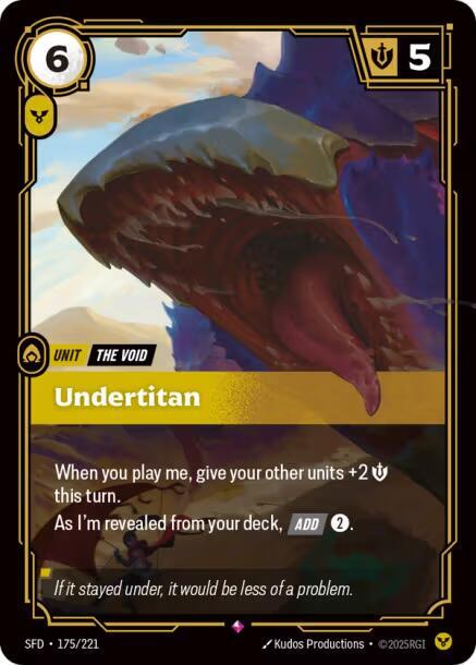 Undertitan - Spiritforged (SPF) (175/221)