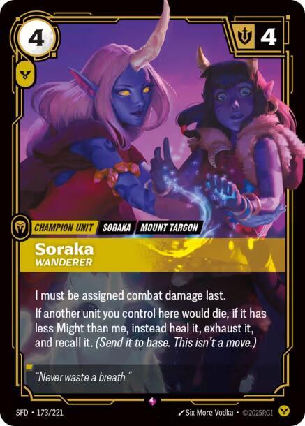 Soraka - Wanderer - Spiritforged (SPF) (173/221)
