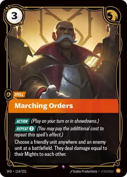 Marching Orders - Spiritforged (SPF) (114/221)