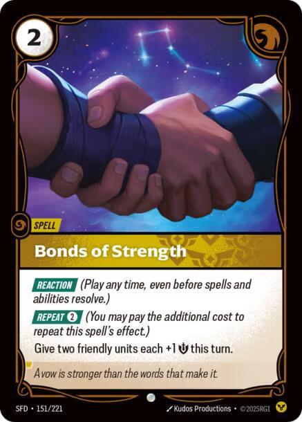 Bonds of Strength - Spiritforged (SPF) (151/221)