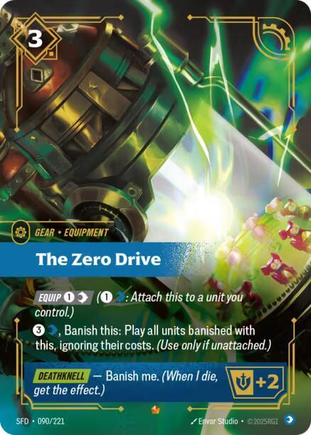 The Zero Drive - Spiritforged (SPF) (090/221)