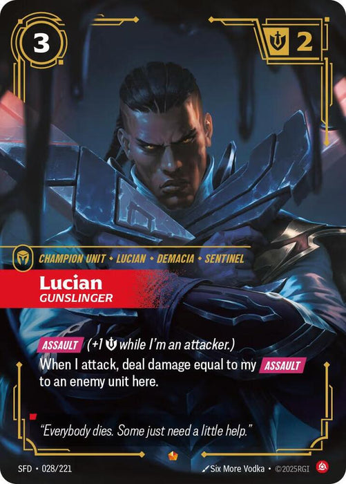 Lucian - Gunslinger - Spiritforged (SPF) (028/221)