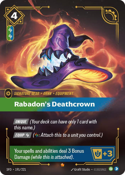 Rabadon's Deathcrown - Spiritforged (SPF) (191/221)