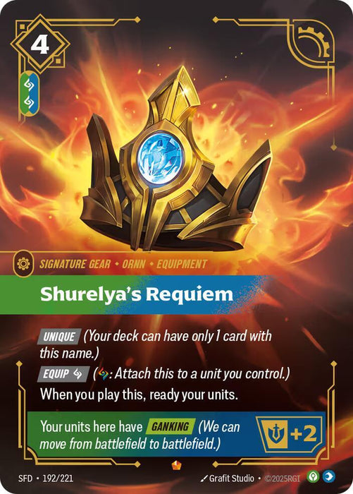 Shurelya's Requiem - Spiritforged (SPF) (192/221)
