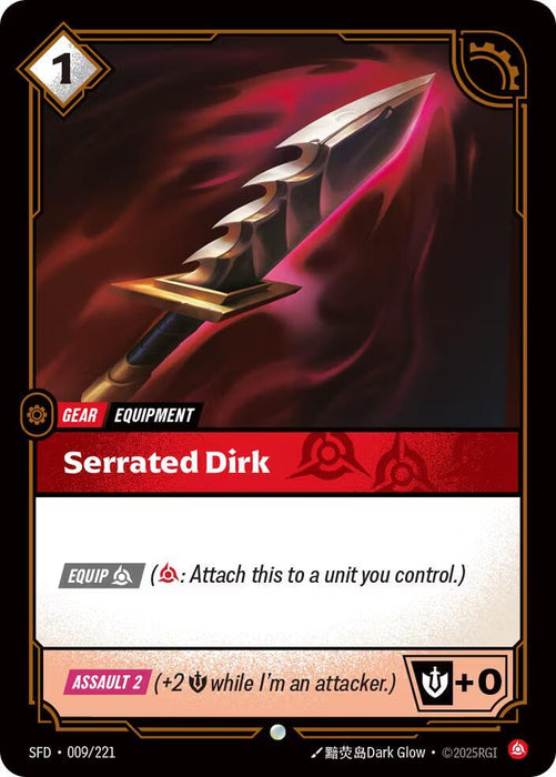 Serrated Dirk - Spiritforged (SPF) (009/221)