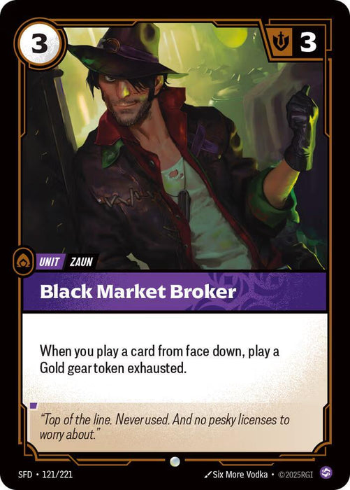 Black Market Broker - Spiritforged (SPF) (121/221)