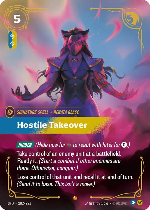 Hostile Takeover - Spiritforged (SPF) (202/221)