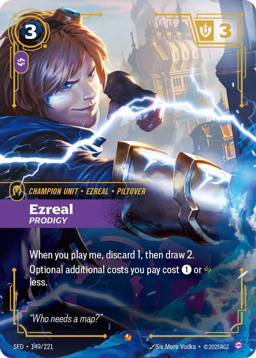 Ezreal - Prodigy - Spiritforged (SPF) (149/221)