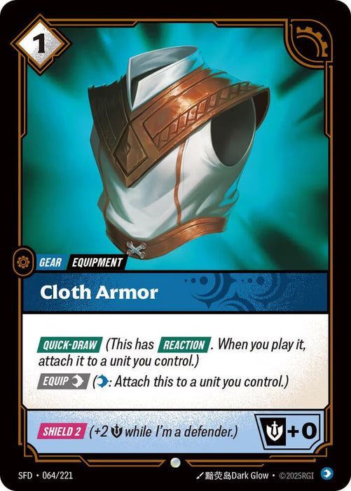 Cloth Armor - Spiritforged (SPF) (064/221)