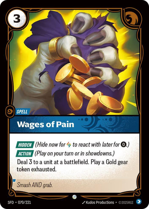 Wages of Pain - Spiritforged (SPF) (070/221)
