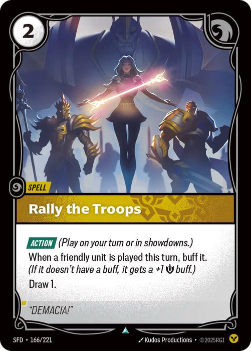 Rally the Troops - Spiritforged (SPF) (166/221)
