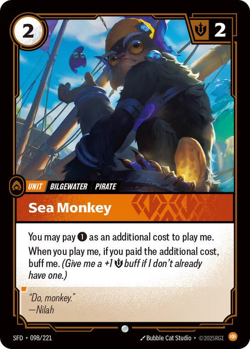 Sea Monkey - Spiritforged (SPF) (098/221)