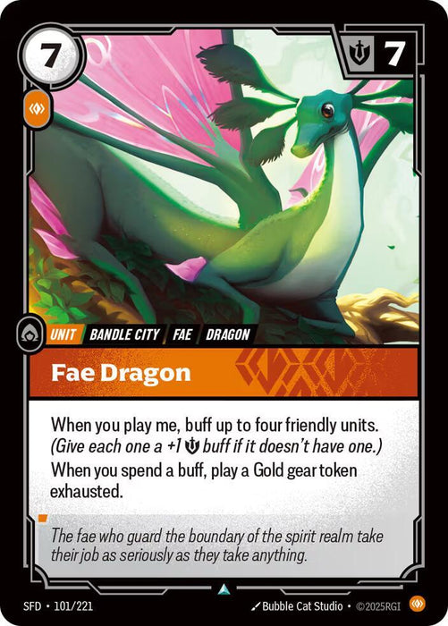 Fae Dragon - Spiritforged (SPF) (101/221)