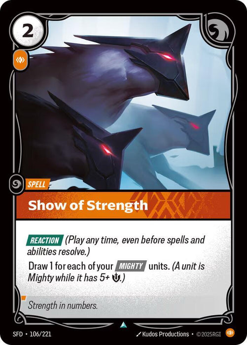 Show of Strength - Spiritforged (SPF) (106/221)