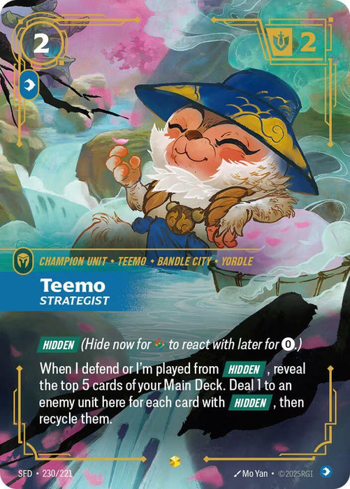 Teemo - Strategist (Overnumbered) - Spiritforged (SPF) (230/221)