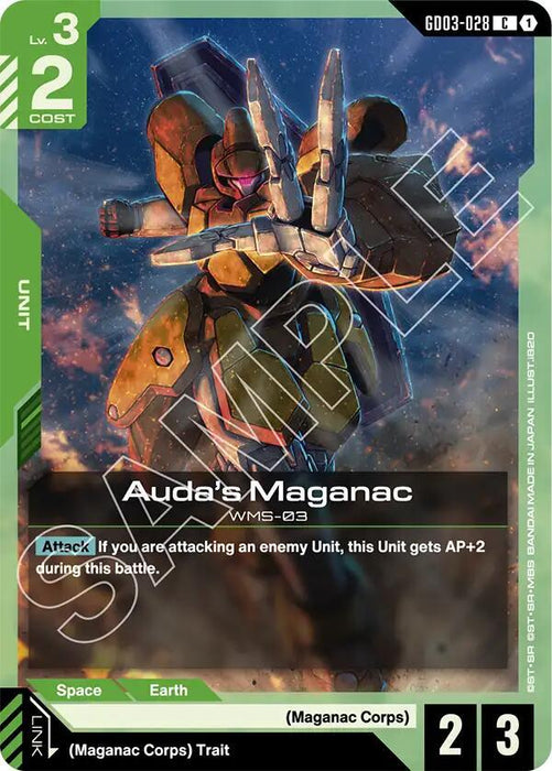 Auda's Maganac - Steel Requiem (GD03-028)