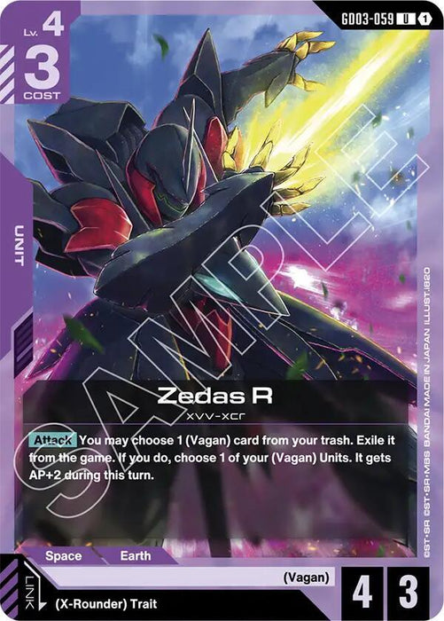 Zedas R - Steel Requiem (GD03-059)